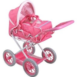 Knorrtoys® Kombi-Puppenwagen Ruby - Nici La-La-Lama Lounge, mit Wickeltasche