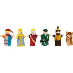 roba® Handpuppe Kasperfiguren, 6-fach sortiert