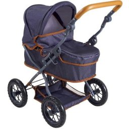 Knorrtoys® Puppenwagen First - Dark Blue