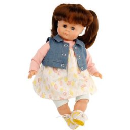 Schildkröt Manufaktur Babypuppe Schlummerle, blau/rosé/weiß, Made in Germany