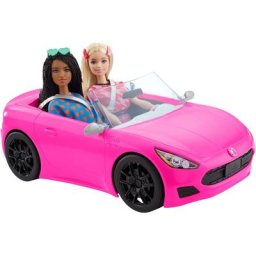 Barbie Puppen Fahrzeug Cabrio, pink