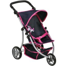 Knorrtoys® Puppenbuggy Lio - UMA. Das Einhorn, blau