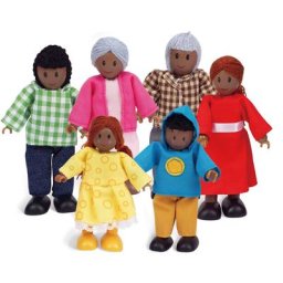 Hape Biegepuppe Glückliche Familie, FSC®- schützt Wald - weltweit