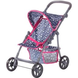 Knorrtoys® Puppenbuggy Liba - Star Blue