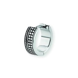 CAÏ Paar Creolen 925/-Sterling Silber rhodinert