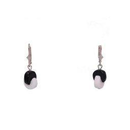 Firetti Paar Ohrhänger Onyx, Made in Germany - mit Onyx