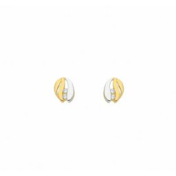 Adelia´s Paar Ohrhänger Damen Goldschmuck, 333 Gold Goldschmuck für Damen