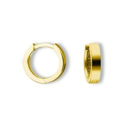 ONE ELEMENT Paar Creolen Ohrringe Creolen aus 333 Gelbgold Ø 12,0 x 2,0 mm, Damen Gold Schmuck
