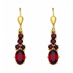 Adelia´s Paar Ohrhänger Damen Goldschmuck, 333 Gold Goldschmuck für Damen