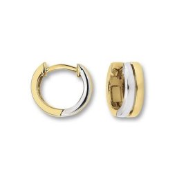 ONE ELEMENT Paar Creolen Ohrringe Creolen aus 333 Gelbgold, Damen Gold Schmuck