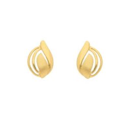 Adelia´s Paar Ohrhänger 333 Gold Ohrringe Ohrstecker, Goldschmuck für Damen