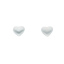Adelia´s Paar Ohrhänger 925 Silber Ohrringe Ohrstecker Herz, Silberschmuck für Damen