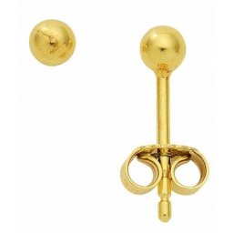 Adelia´s Paar Ohrhänger Damen Goldschmuck 1 Paar 333 Gold Ohrringe / Ohrstecker Ø 3 mm, 333 Gold Goldschmuck für Damen