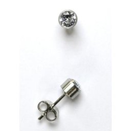 Firetti Paar Ohrstecker rund, mit Zirkonia