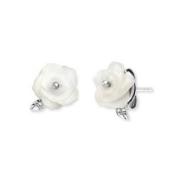 Engelsrufer Paar Ohrstecker Rose, ERE-ROSE-PE-ST, mit Perlmutt (synth)