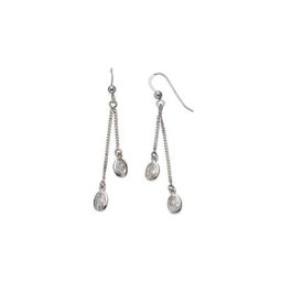 Vivance Paar Ohrhaken 925 Sterling Silber Zirkonia