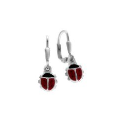 Vivance Paar Ohrhänger 925/- Sterling Silber Marienkäfer