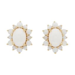 Vivance Paar Ohrstecker Opal