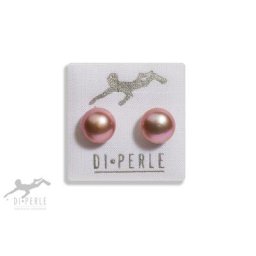 DI PERLE Paar Ohrstecker Damen Perlenschmuck 925 Silber Süsswasser Perlen Ohrstecker, Damen Perlenschmuck