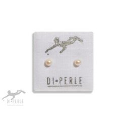 DI PERLE Paar Ohrstecker Damen Perlenschmuck 585 Gelbgold Akoya Perlen Ohrstecker, Damen Perlenschmuck