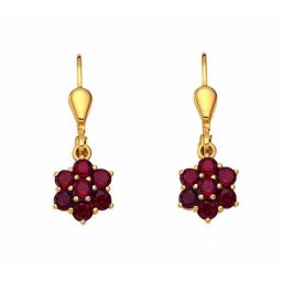 Adelia´s Paar Ohrhänger Damen Goldschmuck, 333 Gold Goldschmuck für Damen