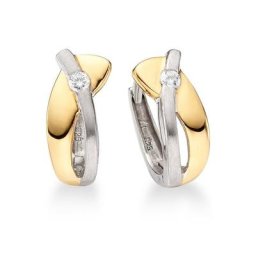 Bruno Banani Paar Creolen B0114E/90/03, B0114E/90/03/1, B0114E/90/03/2, mit Zirkonia (synth)