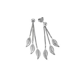 Zeeme Paar Ohrhänger 925/- Sterling Silber rhodiniert
