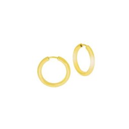 Zeeme Paar Creolen 925/- Sterling Silber vergoldet