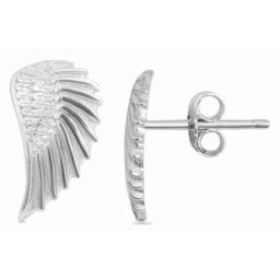 Adelia´s Paar Ohrstecker Ohrstecker Flügel aus 925 Silber