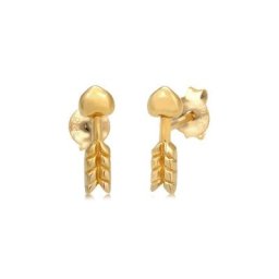 Elli Paar Ohrstecker Stecker Herz Pfeil Symbol Romantisch 925 Silber
