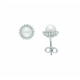 Adelia´s Paar Ohrhänger Damen Silberschmuck, 925 Sterling Silber Silberschmuck für Damen