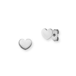 CAÏ Paar Ohrstecker 925/- Sterling Silber rhodiniert Herz