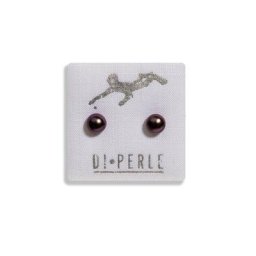 DI PERLE Paar Ohrstecker Damen Perlenschmuck 585 Gelbgold Süsswasser Perlen Ohrstecker, Damen Perlenschmuck