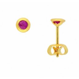 Adelia´s Paar Ohrhänger Damen Goldschmuck, 585 Gold Goldschmuck für Damen