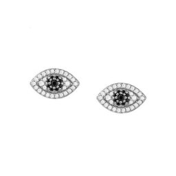 Fossil Paar Ohrstecker Magisches Auge, STERLING, JFS00583040, mit Zirkonia