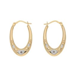 Vivance Paar Creolen Diamant