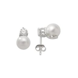 Adelia´s Paar Ohrhänger 925 Silber Ohrringe Ohrstecker, mit Zirkonia Silberschmuck für Damen