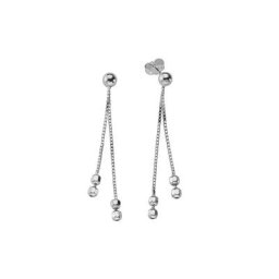 Zeeme Paar Ohrhänger 925 Silber 4,4cm