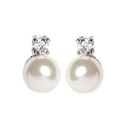 NANA KAY Paar Ohrstecker Fashion Pearl, ST697, mit Zirkonia und Muschelkernperlen