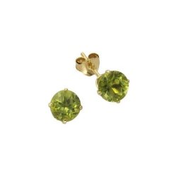 Fascination by Ellen K. Paar Ohrstecker 333 Gold Peridot 5mm