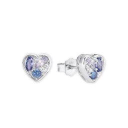 Amor Paar Ohrstecker Herz, 2022059, mit Zirkonia