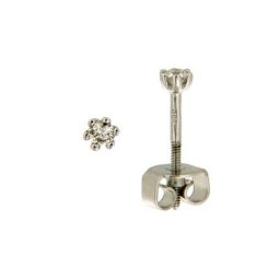 Orolino Paar Ohrstecker 585/- Gelbgold Brillant SI Vollschliff Rund