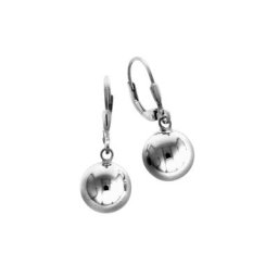 Vivance Paar Ohrhänger 925 Silber Kugel 12mm