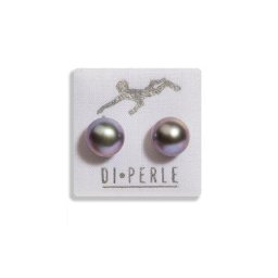 DI PERLE Paar Ohrstecker Damen Perlenschmuck 925 Silber Süsswasser Perlen Ohrstecker, Damen Perlenschmuck