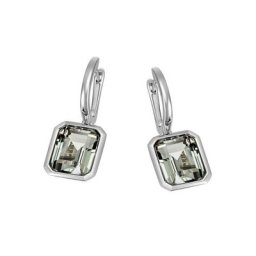 Firetti Paar Creolen Quadrat, mit Amethyst