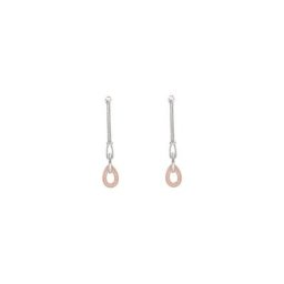 Smart Jewel Paar Ohrstecker Behang tropfenförmig mit Zirkonia, Silber 925