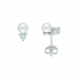 Adelia´s Paar Ohrhänger Damen Silberschmuck, 925 Sterling Silber Silberschmuck für Damen