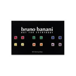 Bruno Banani Ohrstecker-Set Regenbogen, B0026S/90/I7/1, B0026S/90/I7/2 (Set, 12-tlg), mit Zirkonia (synth)