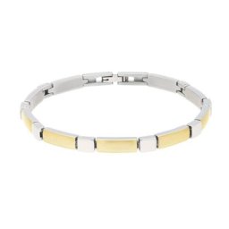 TITANIA Gliederarmband Titanarmband, bicolor