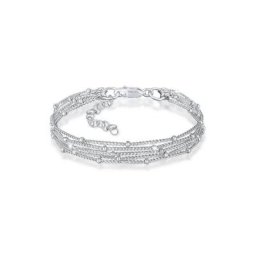 Elli Armband Basic Kugelkette Layer Look Trend 925er Silber